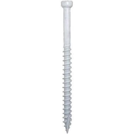 Grk Fasteners 8 x 3.25 in. RT Composite Trim Screws, White 4052411